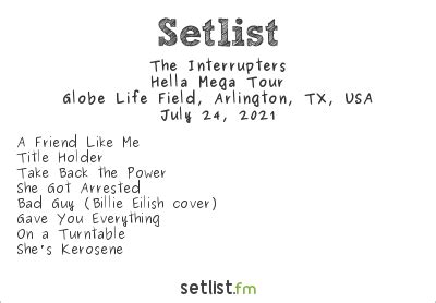 hella mega tour setlist 2021.